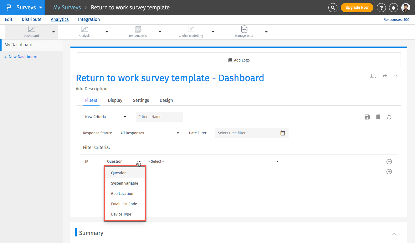 Survey Software Help Image